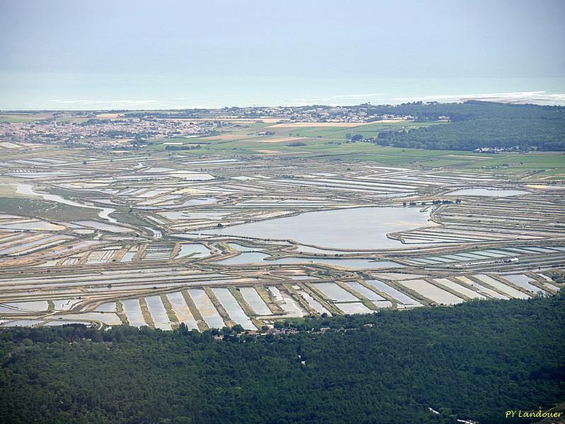 La Rochelle vu d'en haut, Côte vendéenne, île de Noirmoutier,île d'Yeu, vues d'avion