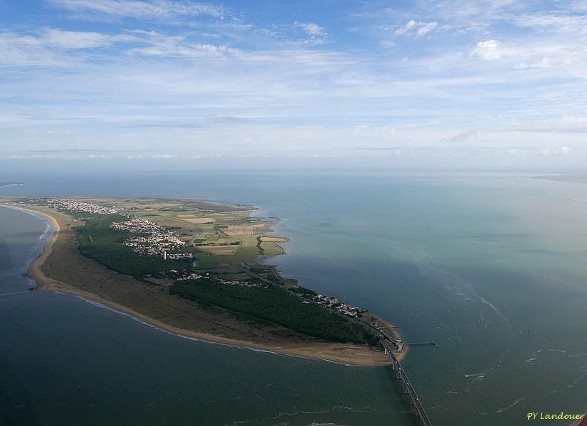 La Rochelle vu d'en haut, Côte vendéenne, île de Noirmoutier,île d'Yeu, vues d'avion