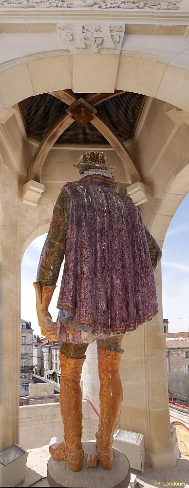 La Rochelle vu d'en haut, H&ocirc;tel de Ville, juillet 2019