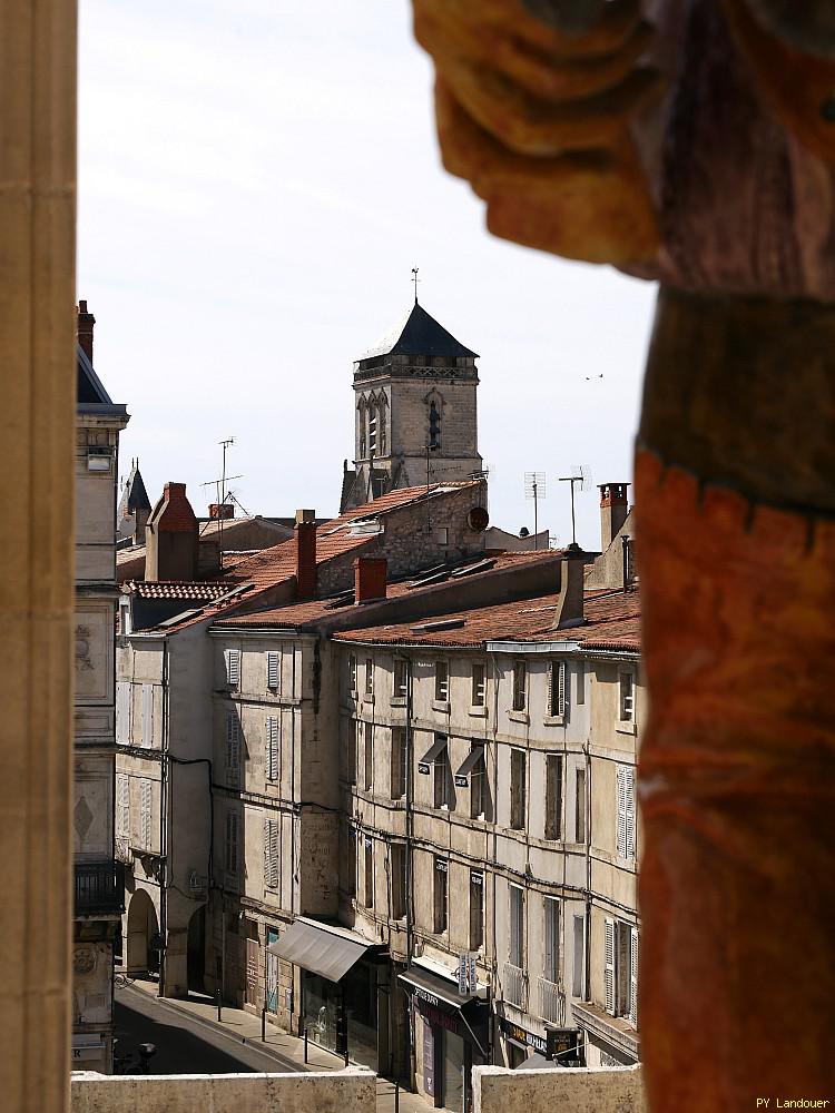 La Rochelle vu d'en haut, H&ocirc;tel de Ville, juillet 2019