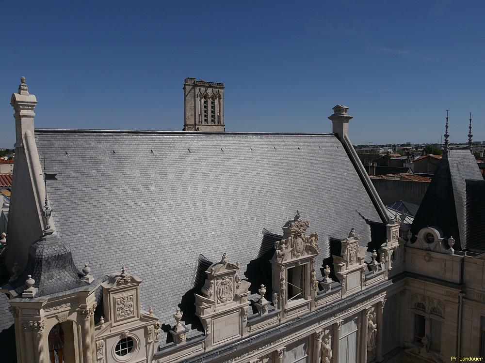 La Rochelle vu d'en haut, H&ocirc;tel de Ville, juillet 2019