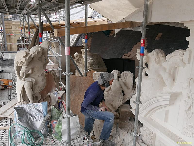 La Rochelle vu d'en haut, Hôtel de Ville, la cour