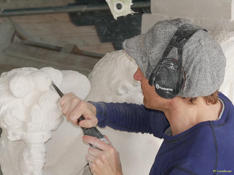 La Rochelle vu d'en haut, Hôtel de Ville, la cour