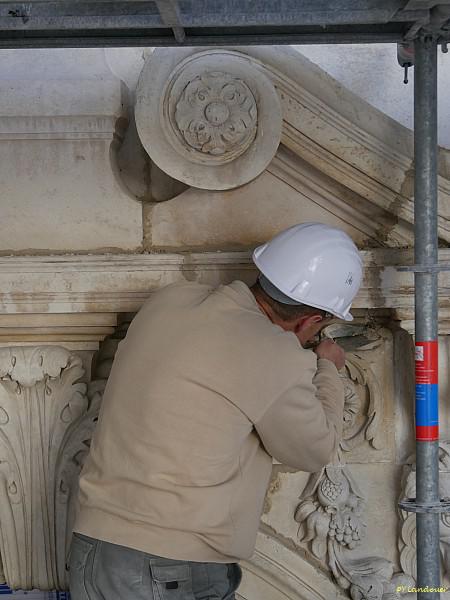 La Rochelle vu d'en haut, Hôtel de Ville, la cour