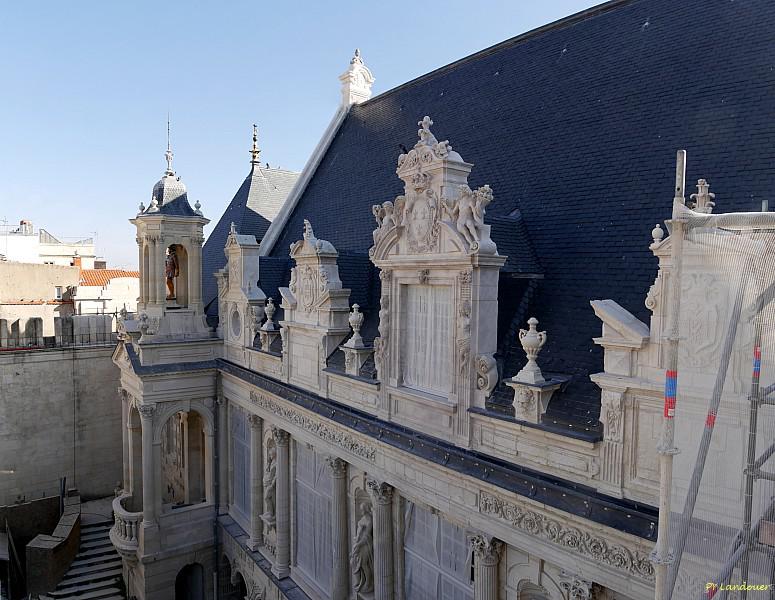 La Rochelle vu d'en haut, Hôtel de Ville, la cour