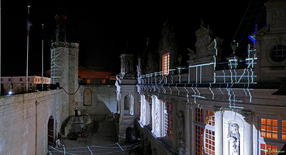 La Rochelle vu d'en haut, Hôtel de Ville, la cour