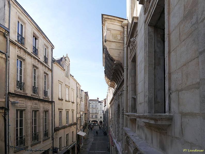 La Rochelle vu d'en haut, Hôtel de Ville, Rue des Gentilshommes