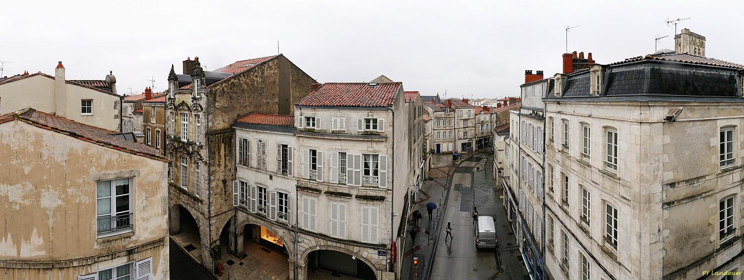 La Rochelle vu d'en haut, Hôtel de Ville, Rue des Gentilshommes