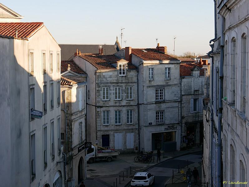 La Rochelle vu d'en haut, Hôtel de Ville, Rue des Gentilshommes