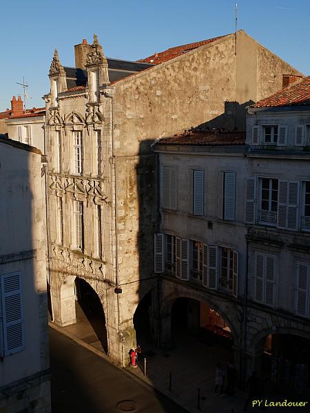 La Rochelle vu d'en haut, Hôtel de Ville, Rue des Gentilshommes
