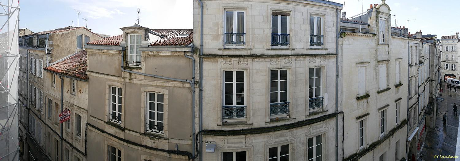 La Rochelle vu d'en haut, Hôtel de Ville, Rue des Gentilshommes
