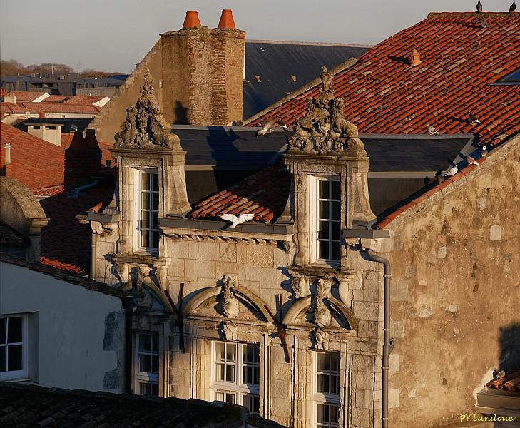 La Rochelle vu d'en haut, Hôtel de Ville, Rue des Gentilshommes