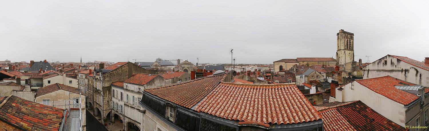 La Rochelle vu d'en haut, Hôtel de Ville, Rue des Gentilshommes
