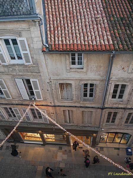 La Rochelle vu d'en haut, Hôtel de Ville, Rue des Gentilshommes