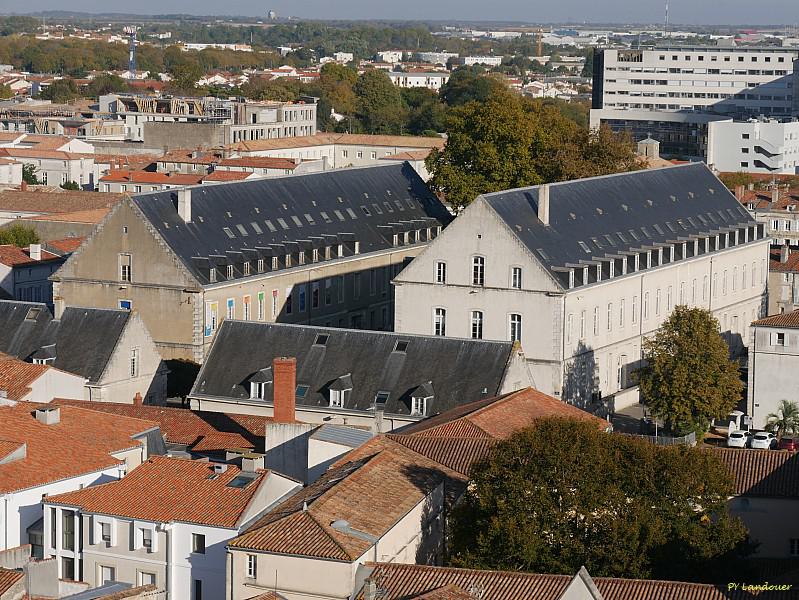 La Rochelle vu d'en haut, H&ocirc;tel de Ville, vues depuis la grue