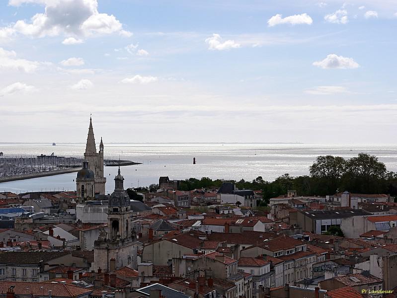 La Rochelle vu d'en haut, H&ocirc;tel de Ville, vues depuis la grue