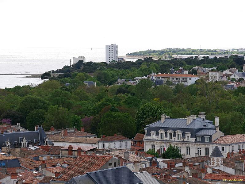 La Rochelle vu d'en haut, H&ocirc;tel de Ville, vues depuis la grue