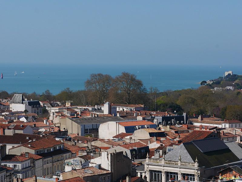 La Rochelle vu d'en haut, H&ocirc;tel de Ville, vues depuis la grue