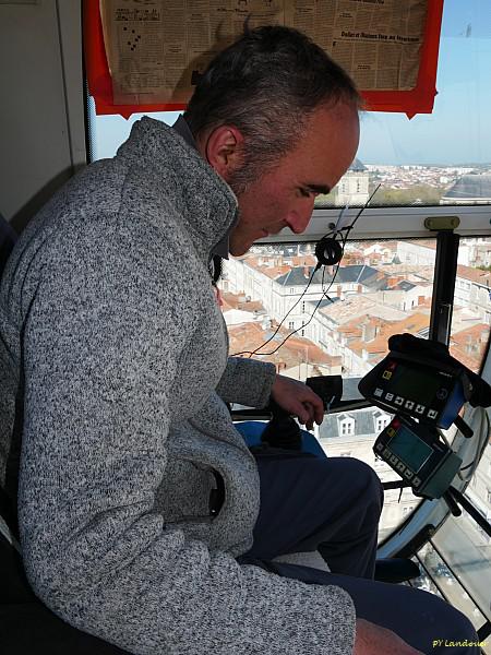 La Rochelle vu d'en haut, H&ocirc;tel de Ville, vues depuis la grue
