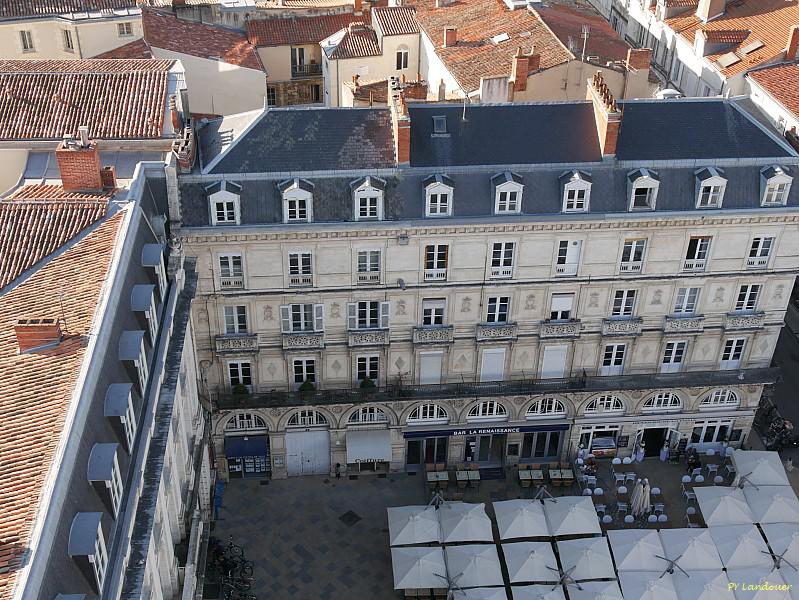 La Rochelle vu d'en haut, H&ocirc;tel de Ville, vues depuis la grue