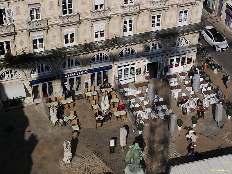 La Rochelle vu d'en haut, H&ocirc;tel de Ville, vues depuis la grue
