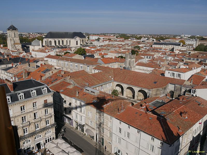 La Rochelle vu d'en haut, H&ocirc;tel de Ville, vues depuis la grue