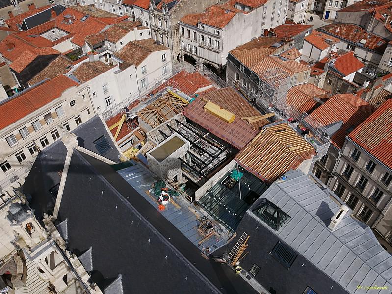 La Rochelle vu d'en haut, H&ocirc;tel de Ville, vues depuis la grue