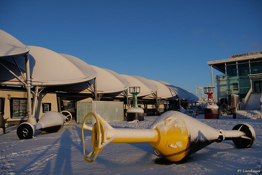 La Rochelle vu d'en haut, Neige, 6 janvier 2026