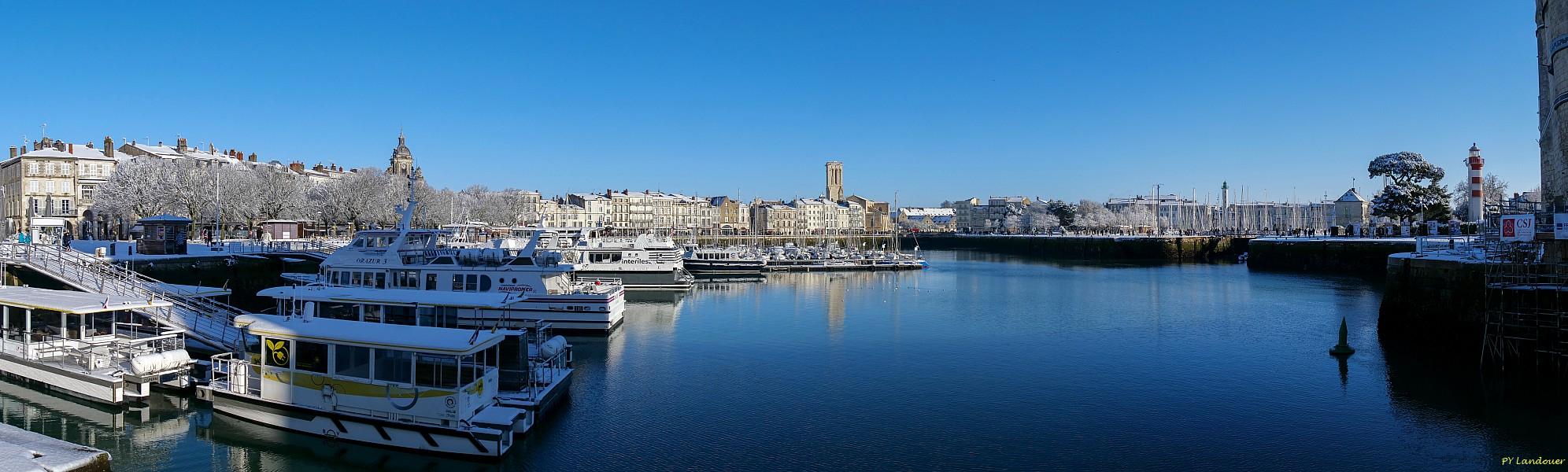 La Rochelle vu d'en haut, Neige, 6 janvier 2026
