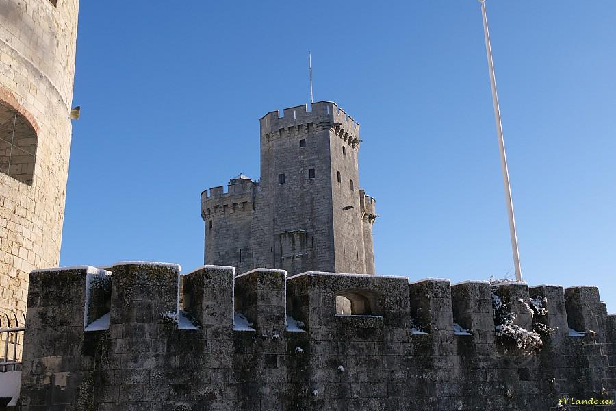 La Rochelle vu d'en haut, Neige, 6 janvier 2026