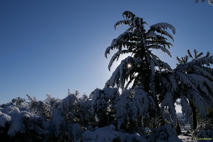 La Rochelle vu d'en haut, Neige, 6 janvier 2026