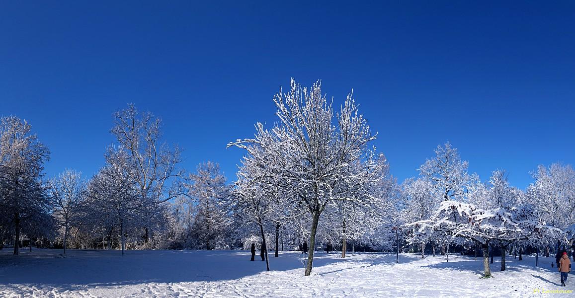 La Rochelle vu d'en haut, Neige, 6 janvier 2026