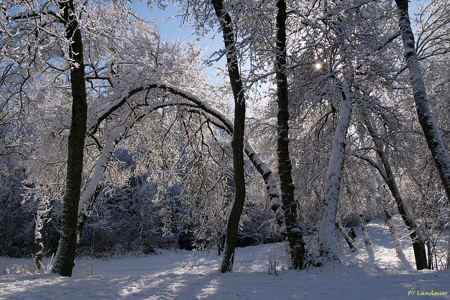 La Rochelle vu d'en haut, Neige, 6 janvier 2026