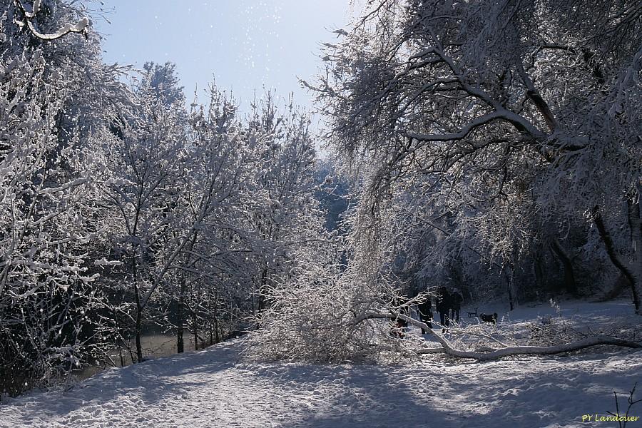 La Rochelle vu d'en haut, Neige, 6 janvier 2026