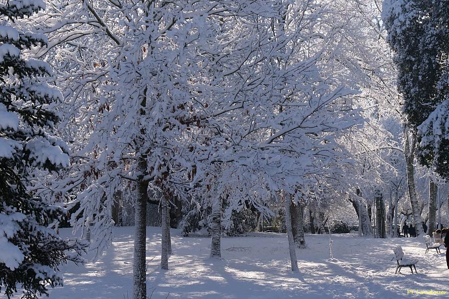 La Rochelle vu d'en haut, Neige, 6 janvier 2026