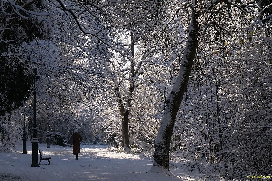 La Rochelle vu d'en haut, Neige, 6 janvier 2026