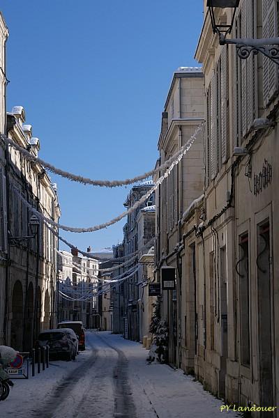 La Rochelle vu d'en haut, Neige, 6 janvier 2026