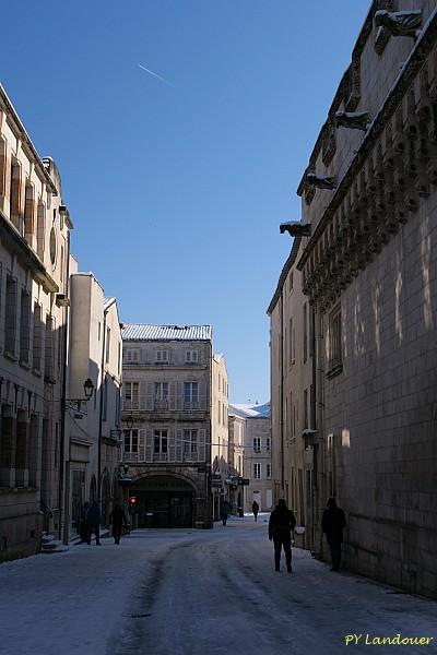 La Rochelle vu d'en haut, Neige, 6 janvier 2026