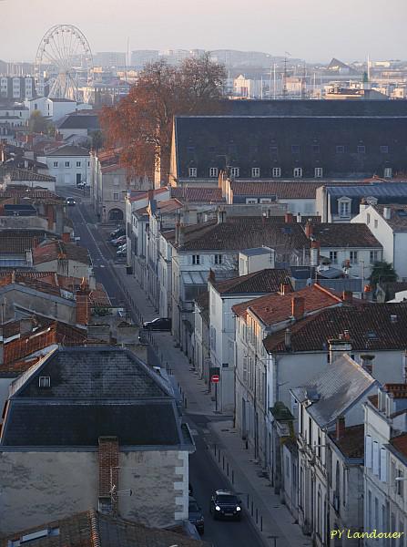 La Rochelle vu d'en haut, Notre-Dame, matin