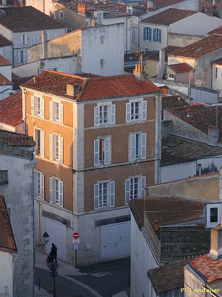 La Rochelle vu d'en haut, Notre-Dame, matin