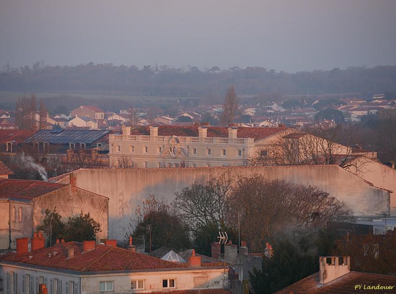 La Rochelle vu d'en haut, Notre-Dame, matin