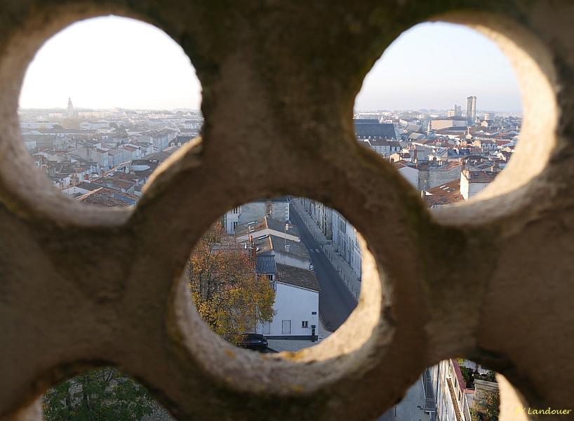 La Rochelle vu d'en haut, Notre-Dame, matin