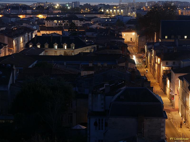 La Rochelle vu d'en haut, Notre-Dame, nuit