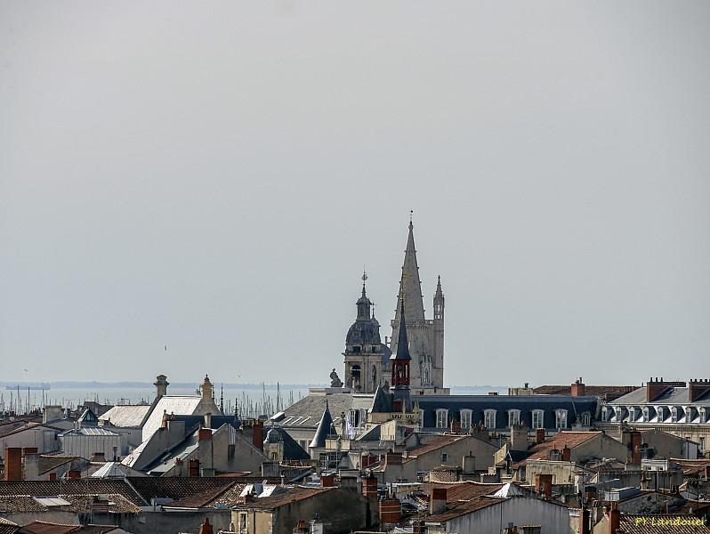 La Rochelle vu d'en haut, Église Notre-Dame