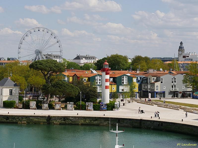 La Rochelle vu d'en haut, c&ocirc;t&eacute; cours des Dames