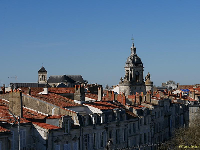 La Rochelle vu d'en haut, c&ocirc;t&eacute; cours des Dames