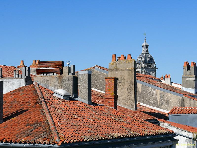 La Rochelle vu d'en haut, c&ocirc;t&eacute; cours des Dames