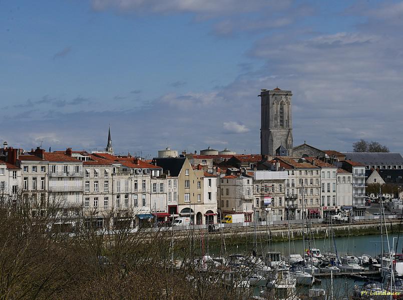 La Rochelle vu d'en haut, c&ocirc;t&eacute; cours des Dames