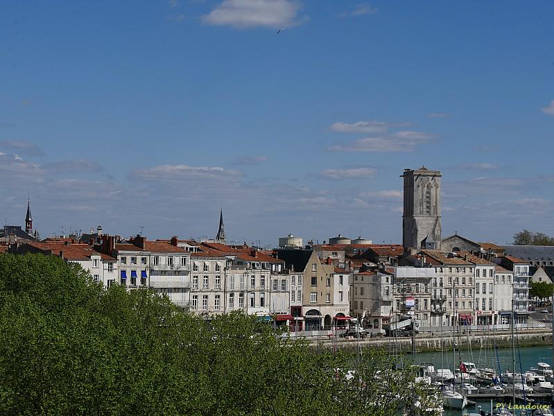 La Rochelle vu d'en haut, c&ocirc;t&eacute; cours des Dames