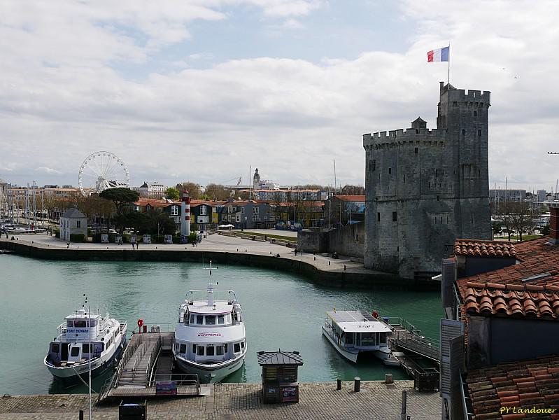 La Rochelle vu d'en haut, c&ocirc;t&eacute; cours des Dames